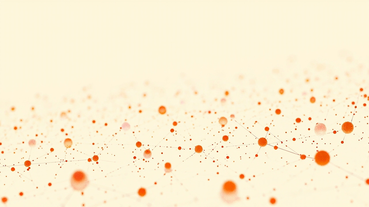 A network of connected dots representing OpenAI's Dots agents